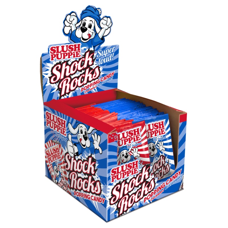 Slush Puppie Shock Rocks Popping Candy 7g